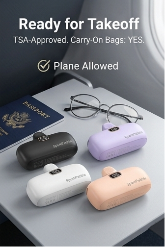 SparkPebble™ Mini Portable Charger (5000mAh)